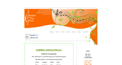 Desktop Screenshot of moderndaymusic.net